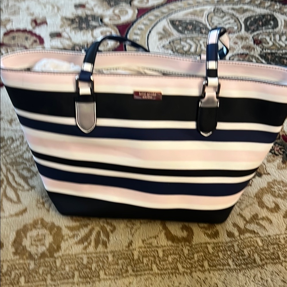 Striped Tote Bag